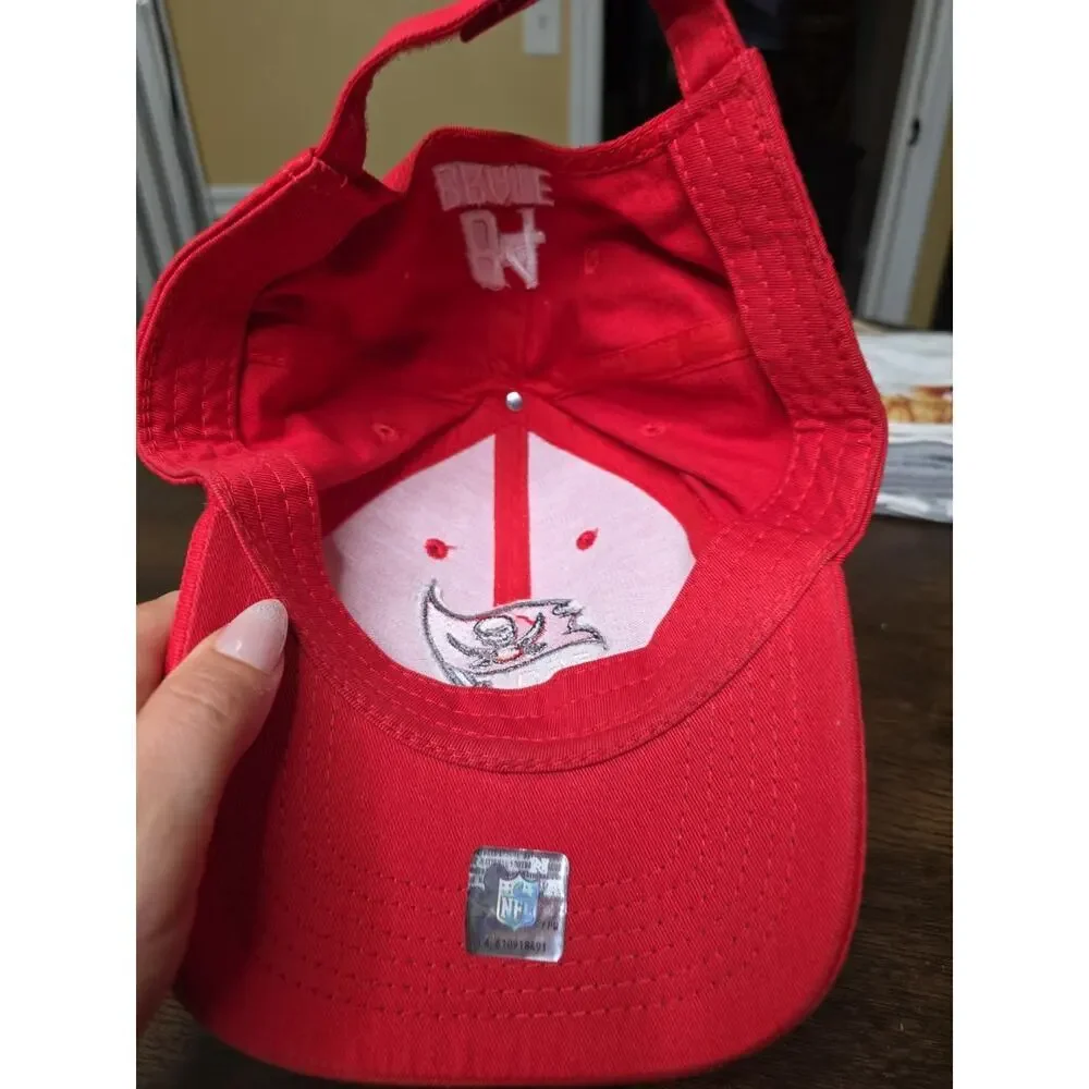 Tampa Bay Buccaneers Hat Cap Strap Back NFL Team One Size Adjustable‎